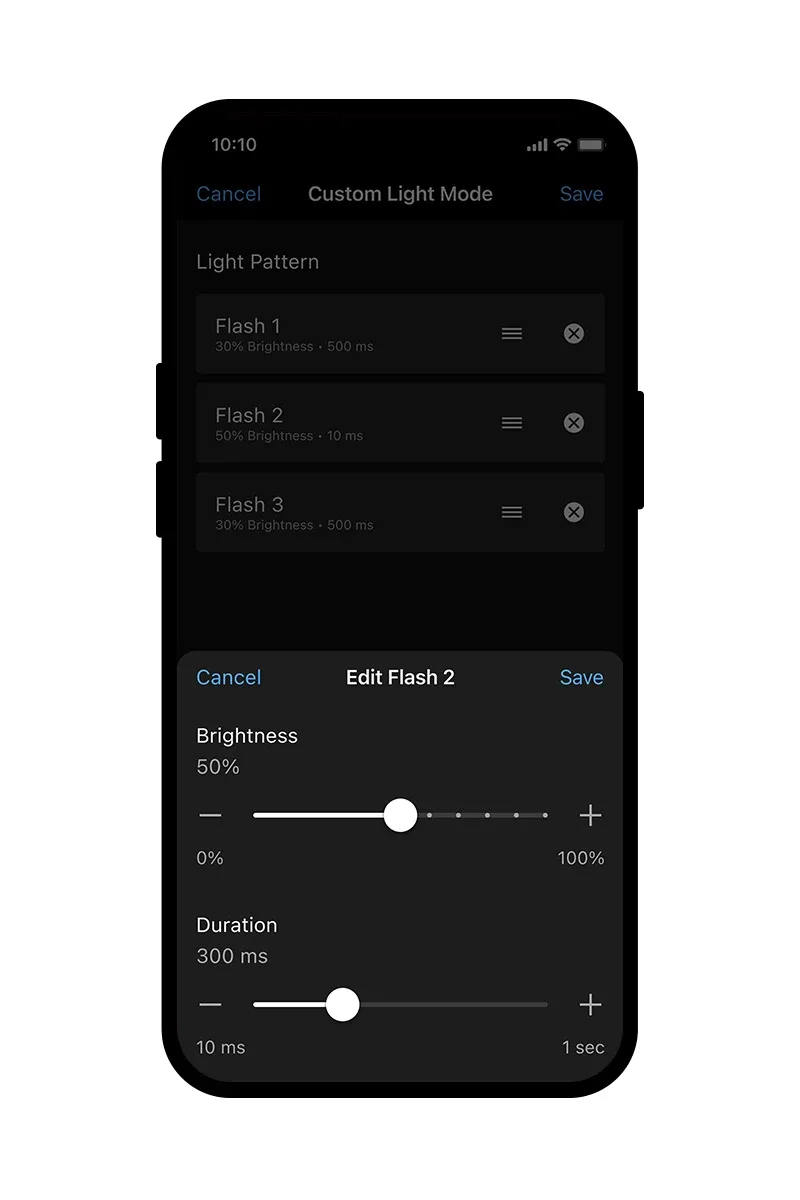 Multiple Light Modes